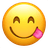 Smiley face with tongue out